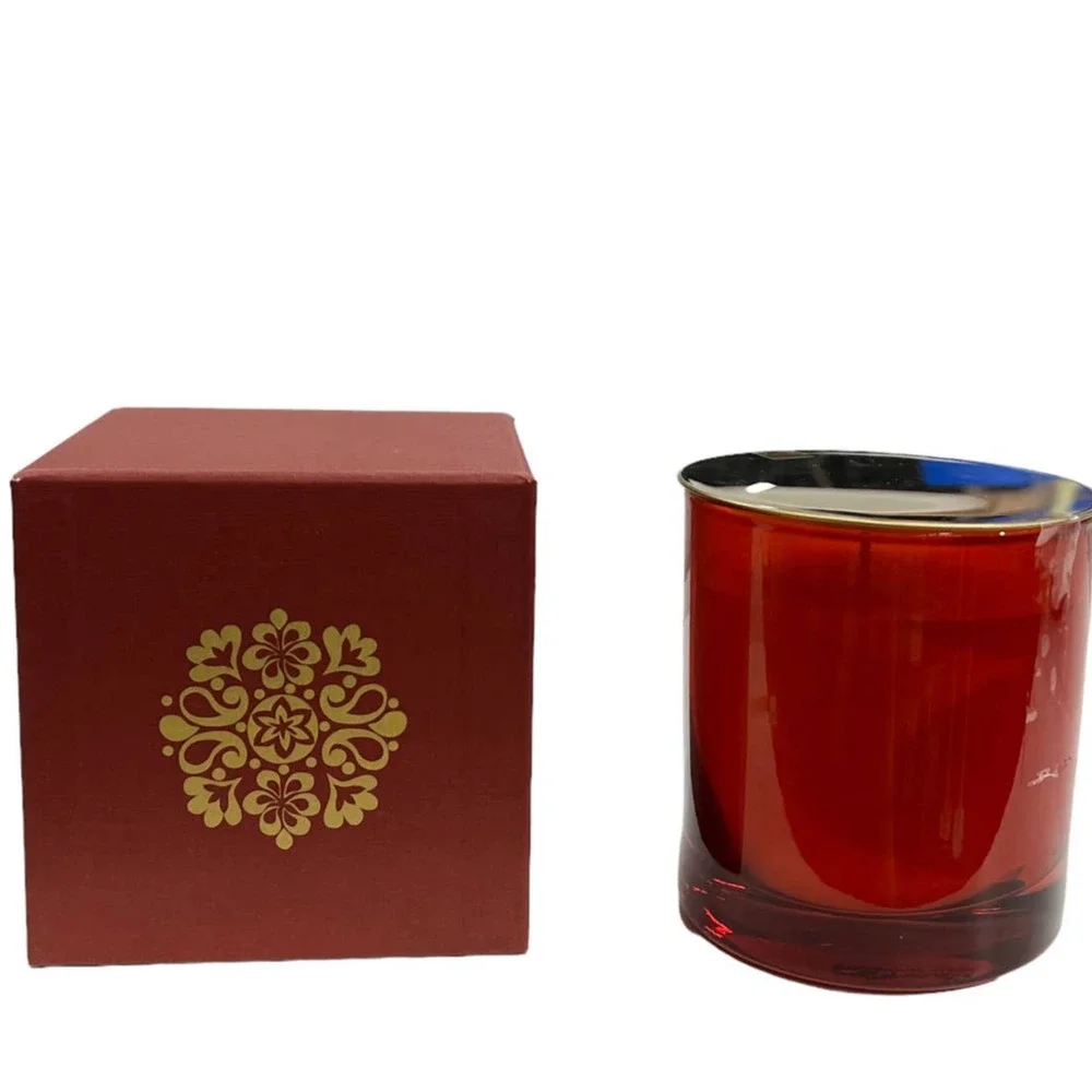 IKEA VINTERFINT Scented Glass Candle with Lid